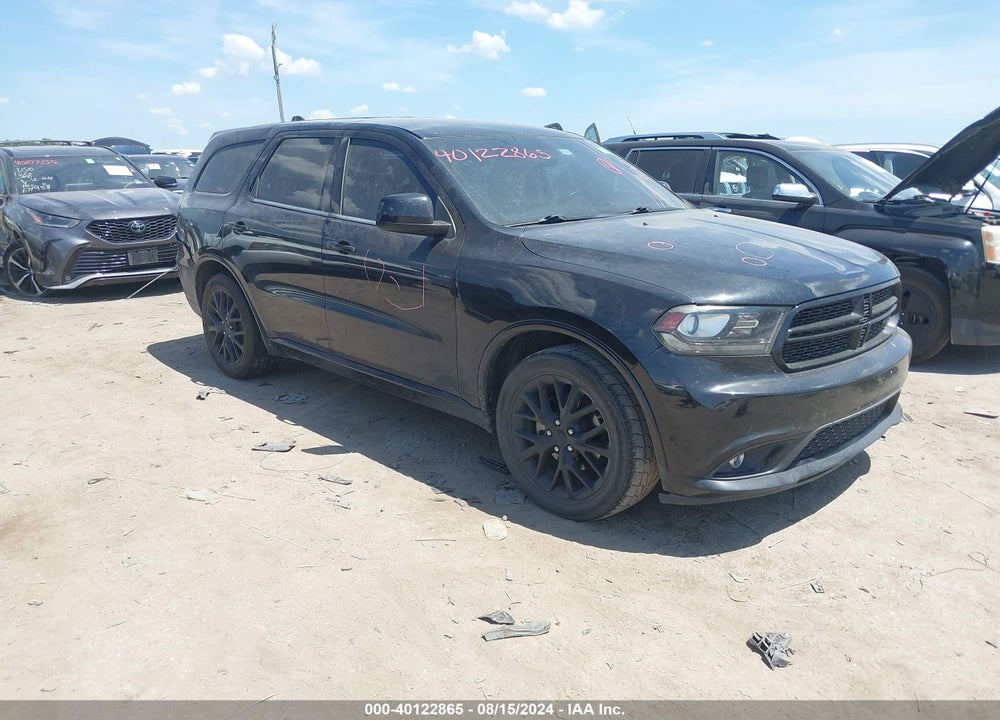 2015 DODGE DURANGO SXT VIN: 1C4RDHAG3FC139178