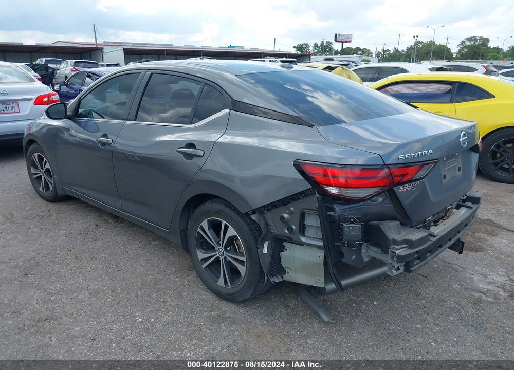 2023 NISSAN SENTRA SV XTRONIC CVT VIN: 3N1AB8CV6PY267179