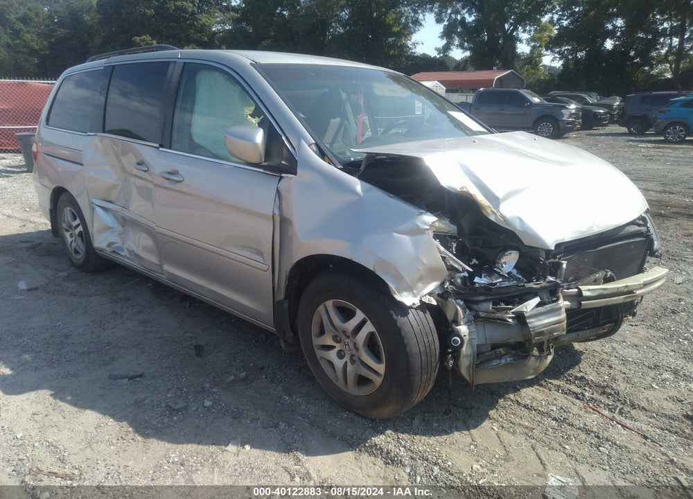 2005 HONDA ODYSSEY EX VIN: 5FNRL38455B026464