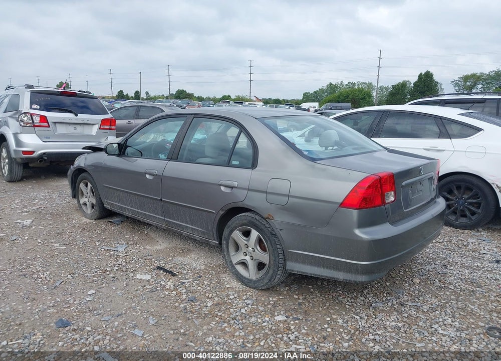2004 HONDA CIVIC LX VIN: 1HGES16524L021091