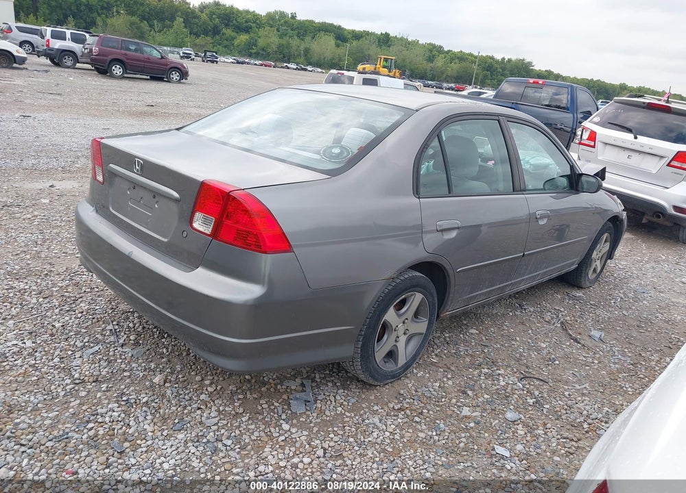 2004 HONDA CIVIC LX VIN: 1HGES16524L021091