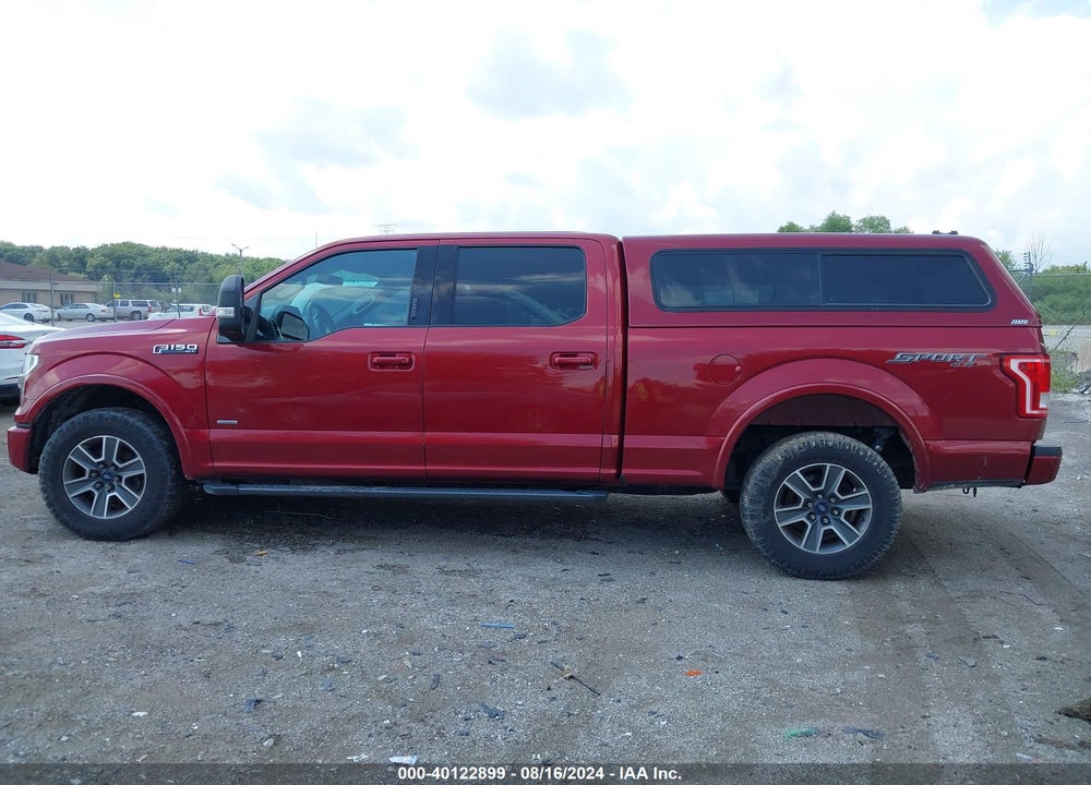 2016 FORD F-150 XLT VIN: 1FTFW1EG8GKD71815