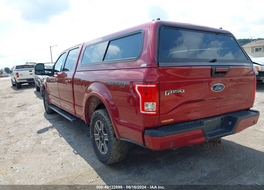 2016 FORD F-150 XLT VIN: 1FTFW1EG8GKD71815