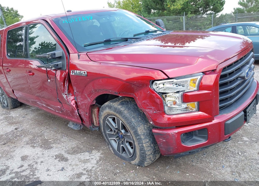 2016 FORD F-150 XLT VIN: 1FTFW1EG8GKD71815