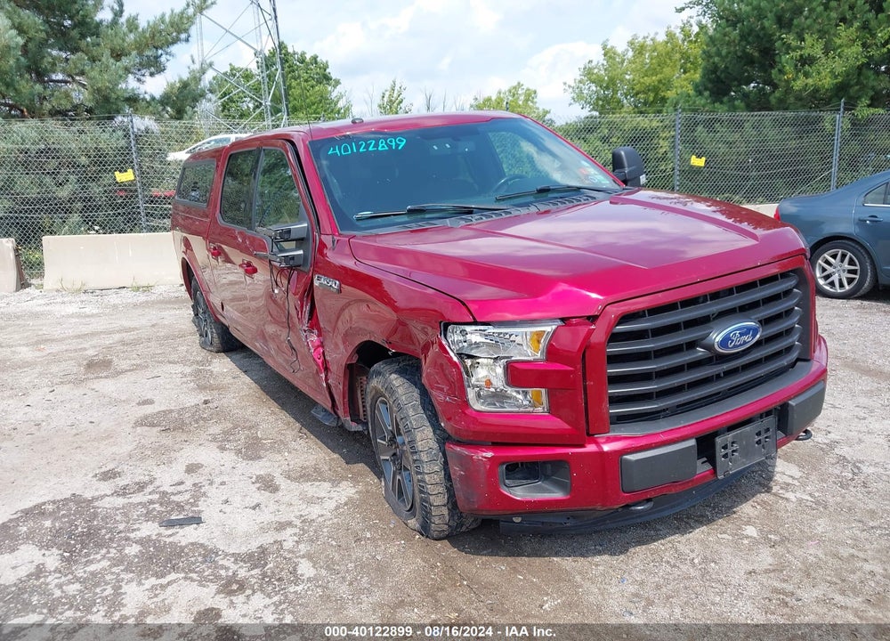 2016 FORD F-150 XLT VIN: 1FTFW1EG8GKD71815