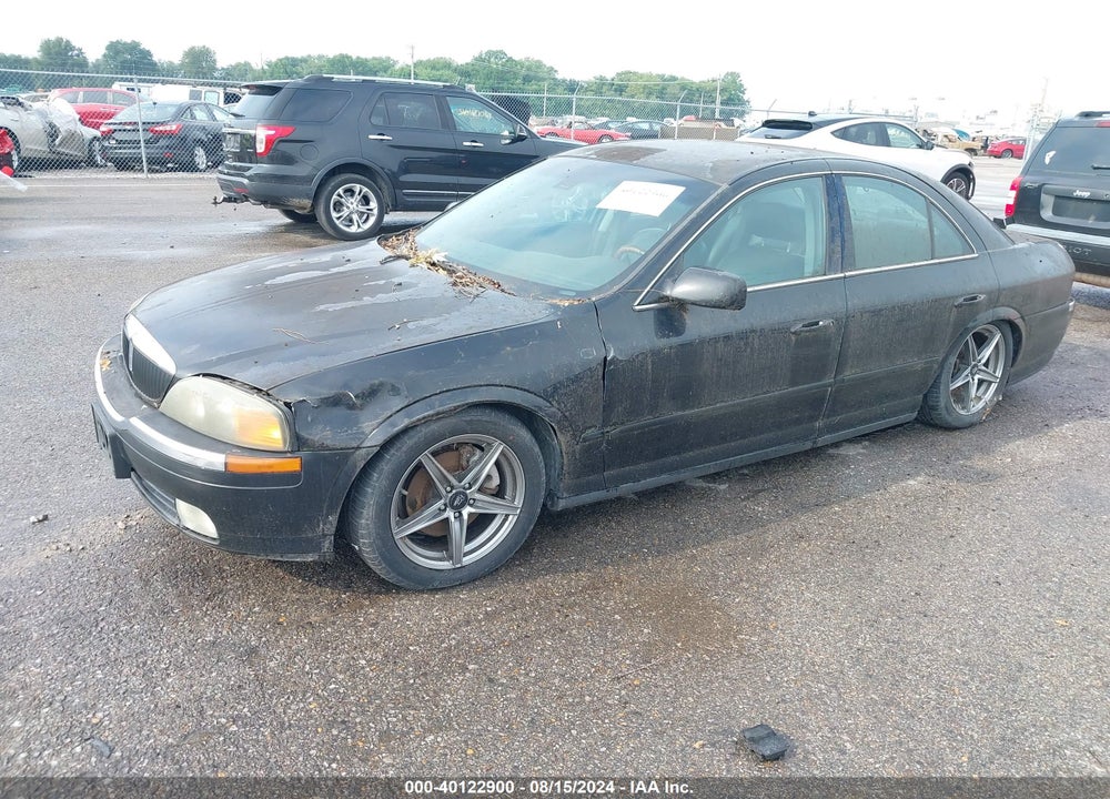 2002 LINCOLN LS V8 AUTO VIN: 1LNHM87A82Y645113