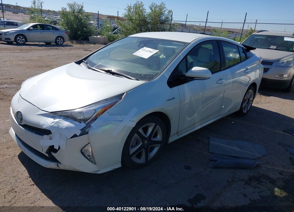2017 TOYOTA PRIUS THREE TOURING VIN: JTDKARFU3H3533717