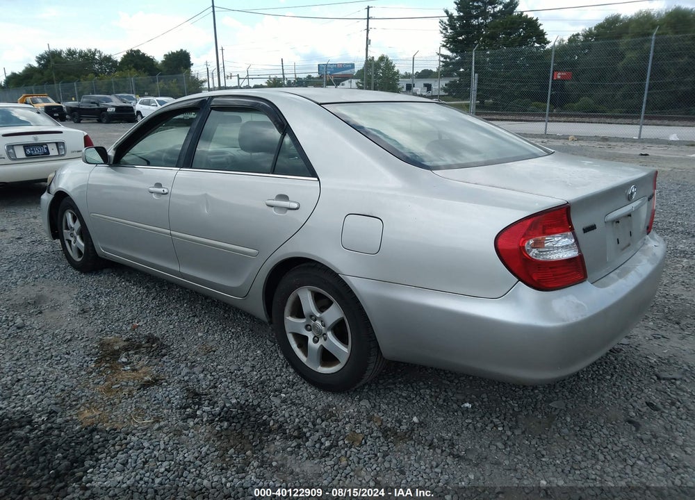 2003 TOYOTA CAMRY SE V6 VIN: 4T1BF32K93U058012