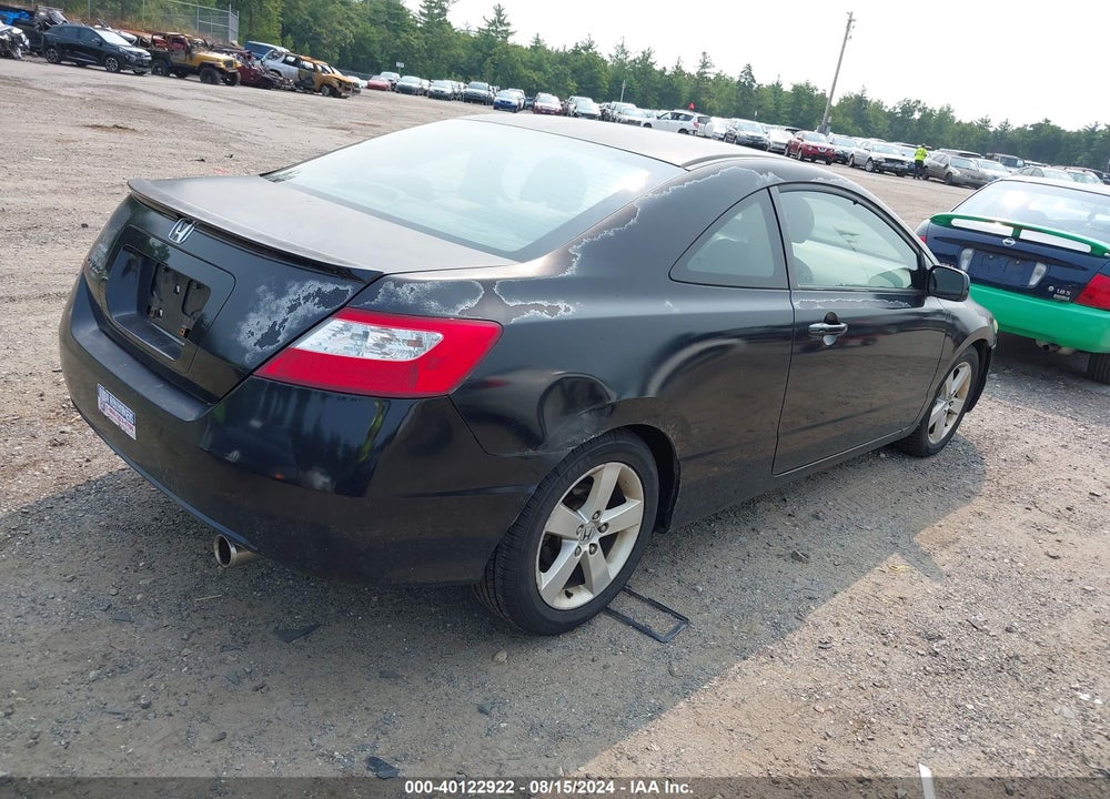 2007 HONDA CIVIC EX VIN: 2HGFG12807H517417