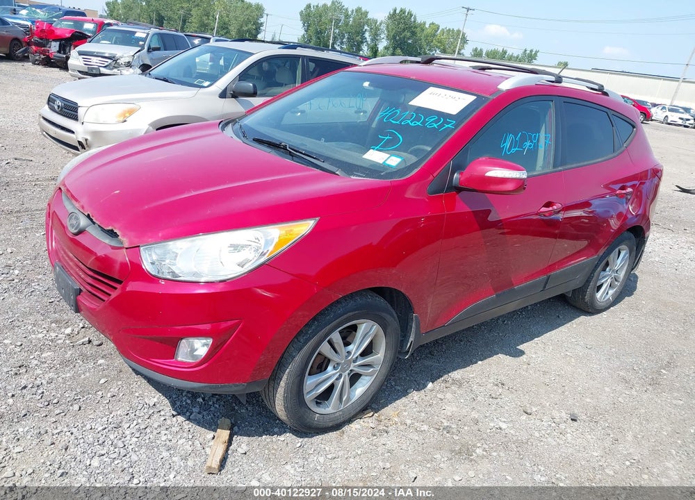 2013 HYUNDAI TUCSON GLS VIN: KM8JUCAC3DU672633