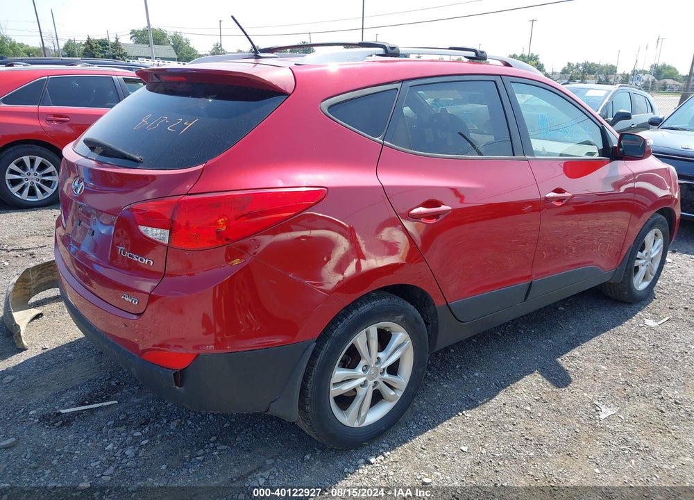 2013 HYUNDAI TUCSON GLS VIN: KM8JUCAC3DU672633