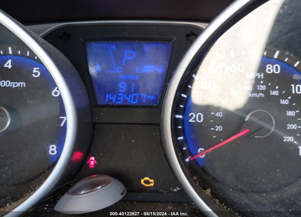 2013 HYUNDAI TUCSON GLS VIN: KM8JUCAC3DU672633