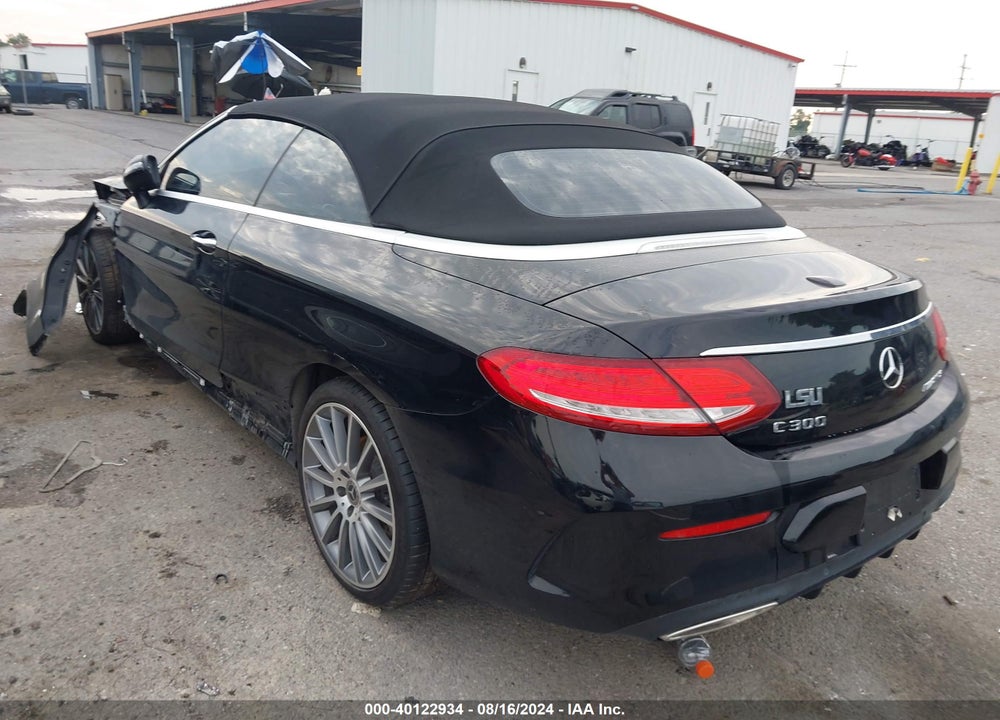 2018 MERCEDES-BENZ C 300 VIN: WDDWK4JB2JF639626