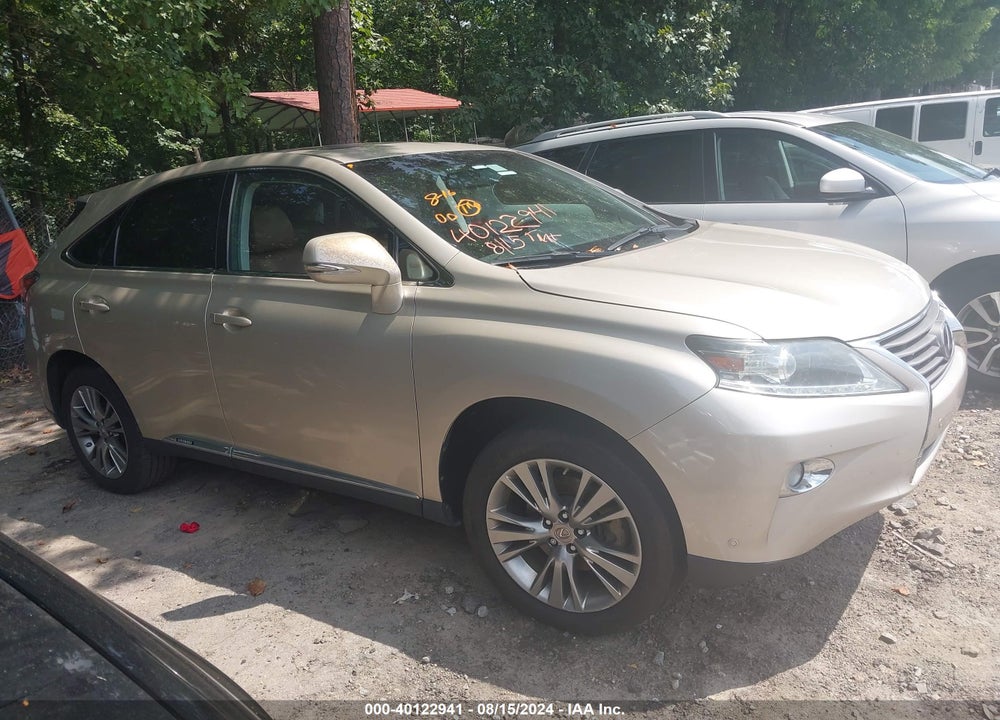 2013 LEXUS RX 450H VIN: JTJZB1BA7D2409732