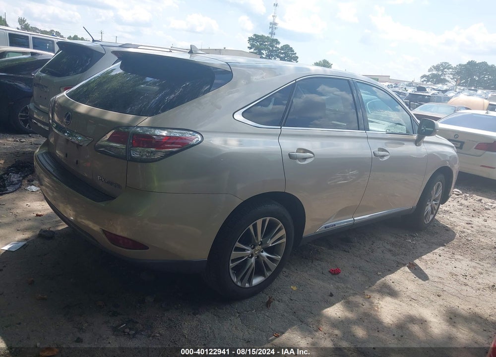 2013 LEXUS RX 450H VIN: JTJZB1BA7D2409732