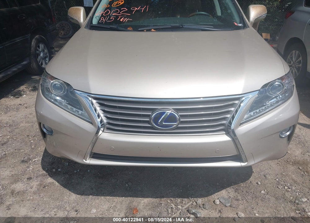 2013 LEXUS RX 450H VIN: JTJZB1BA7D2409732