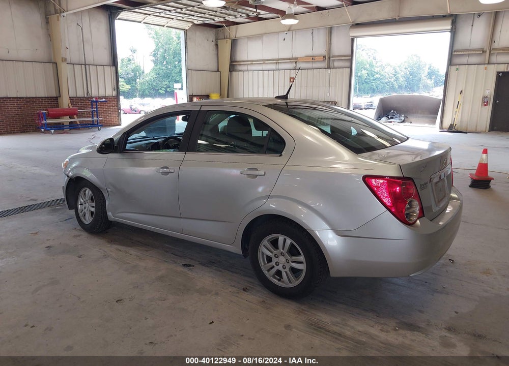 2013 CHEVROLET SONIC LT AUTO VIN: 1G1JC5SH7D4219623
