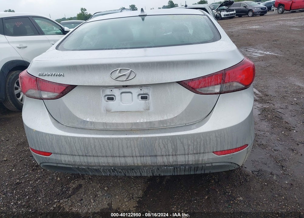 2014 HYUNDAI ELANTRA SE VIN: 5NPDH4AE6EH478204