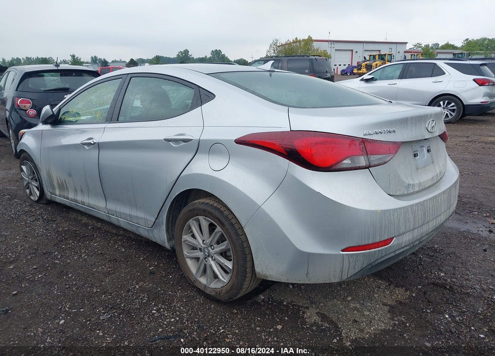 2014 HYUNDAI ELANTRA SE VIN: 5NPDH4AE6EH478204