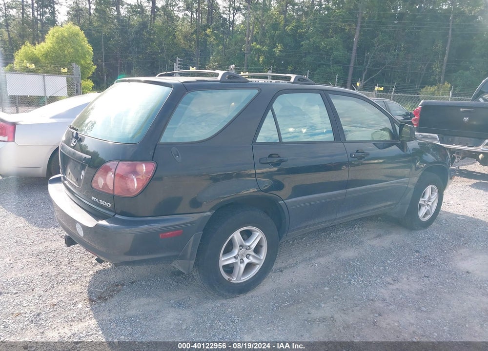 2000 LEXUS RX 300 VIN: JT6HF10U4Y0146382