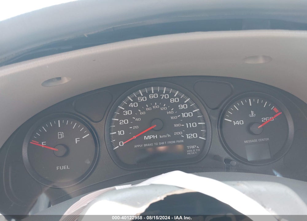 2004 CHEVROLET IMPALA VIN: 2G1WF52E349402811
