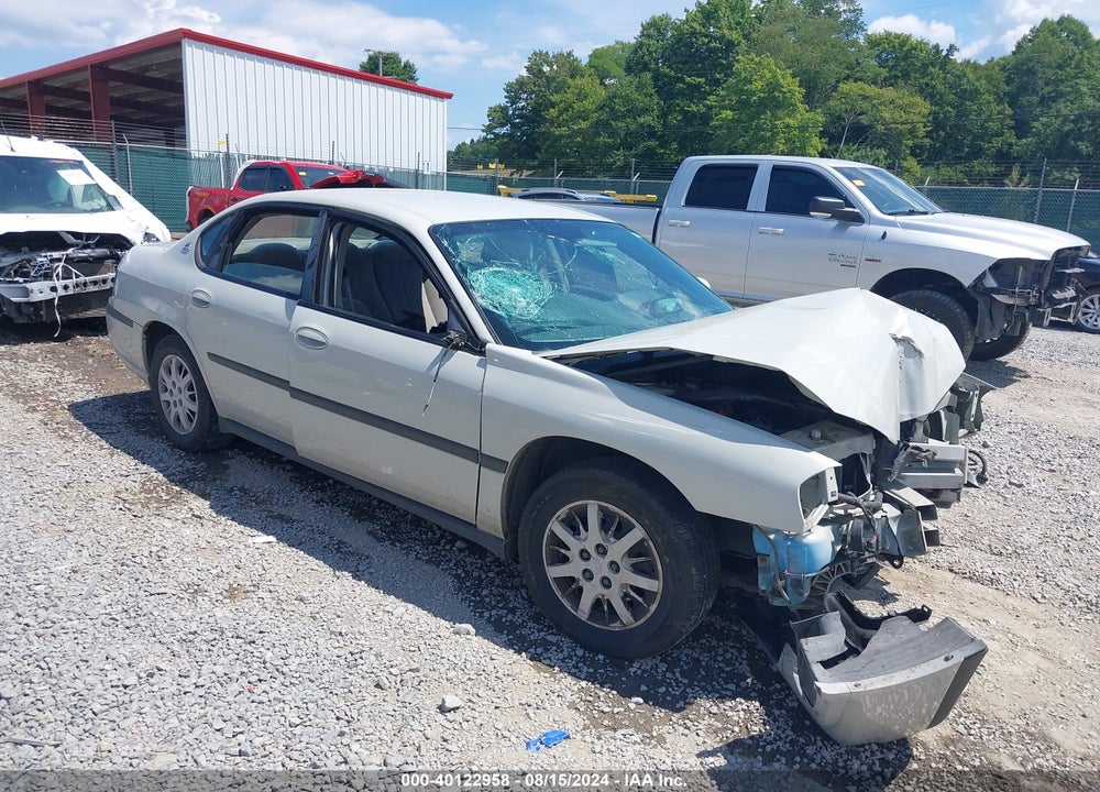 2004 CHEVROLET IMPALA VIN: 2G1WF52E349402811