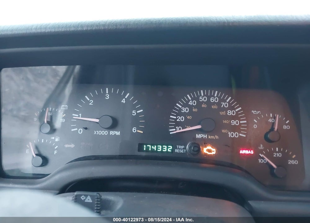 2001 JEEP CHEROKEE SPORT VIN: 1J4FT48S01L538643