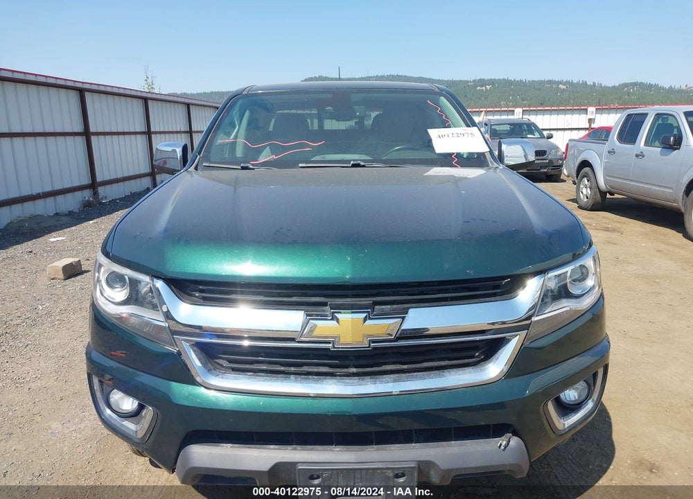 2016 CHEVROLET COLORADO LT VIN: 1GCPTCE1XG1219920
