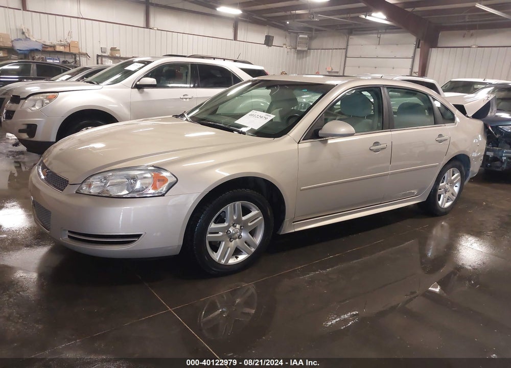 2012 CHEVROLET IMPALA LT VIN: 2G1WG5E39C1299852