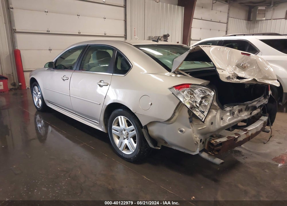 2012 CHEVROLET IMPALA LT VIN: 2G1WG5E39C1299852