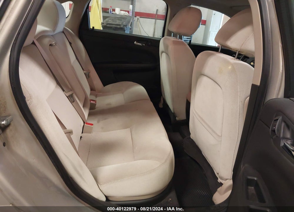 2012 CHEVROLET IMPALA LT VIN: 2G1WG5E39C1299852