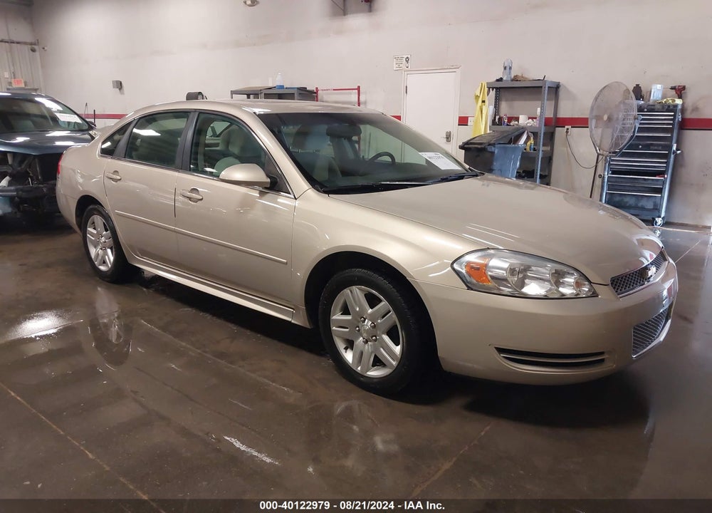 2012 CHEVROLET IMPALA LT VIN: 2G1WG5E39C1299852