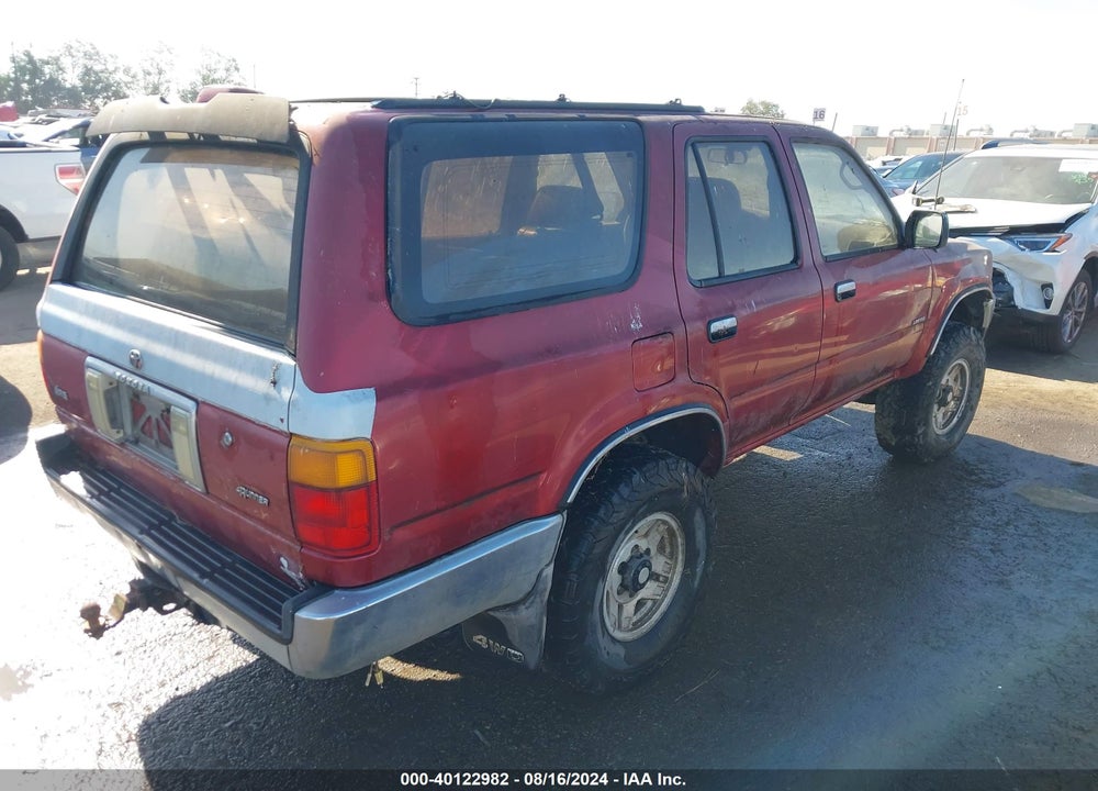 1995 TOYOTA 4RUNNER VN39 SR5 VIN: JT3VN39W2S0196479