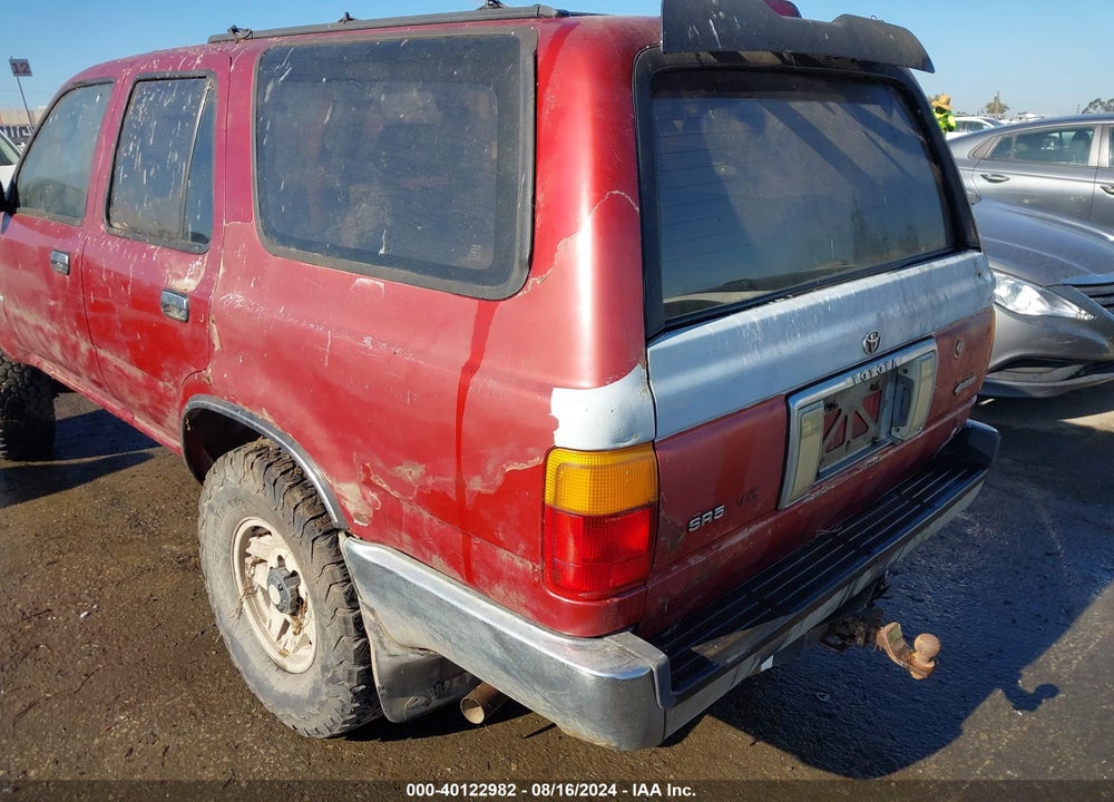 1995 TOYOTA 4RUNNER VN39 SR5 VIN: JT3VN39W2S0196479