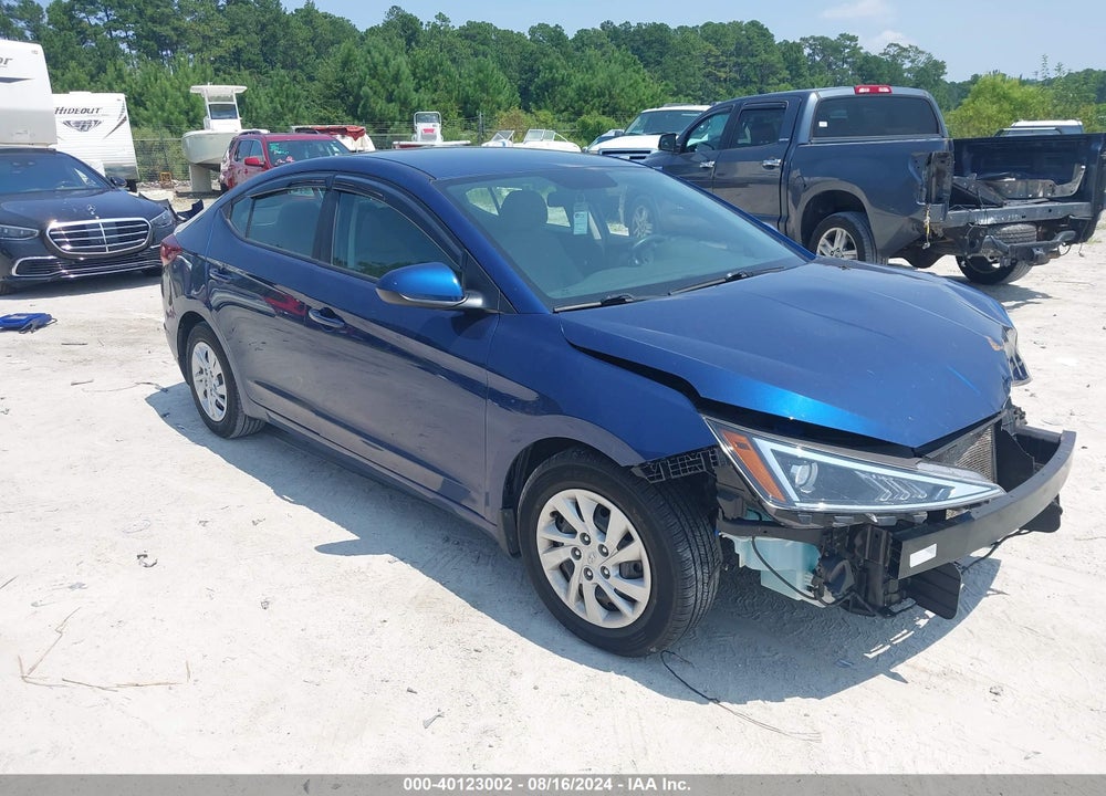 2019 HYUNDAI ELANTRA SE VIN: 5NPD74LF6KH481639