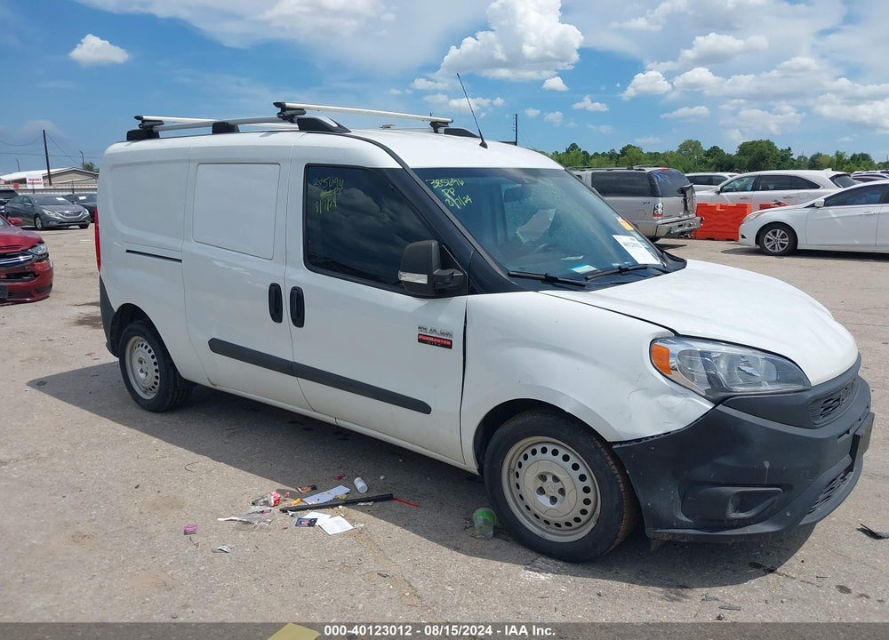 2020 RAM PROMASTER CITY TRADESMAN VIN: ZFBHRFAB7L6P30472