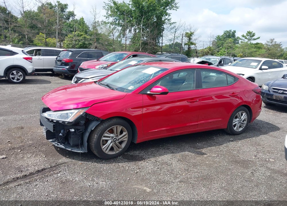 2020 HYUNDAI ELANTRA SEL VIN: 5NPD84LF5LH626250
