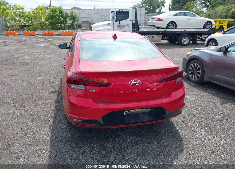 2020 HYUNDAI ELANTRA SEL VIN: 5NPD84LF5LH626250