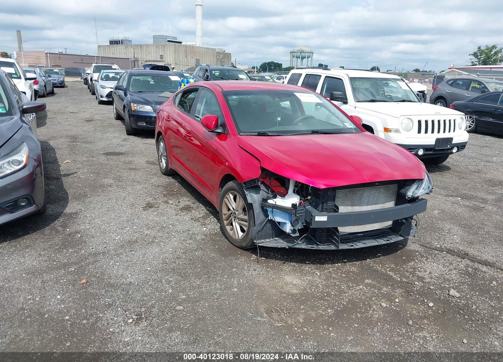 2020 HYUNDAI ELANTRA SEL VIN: 5NPD84LF5LH626250