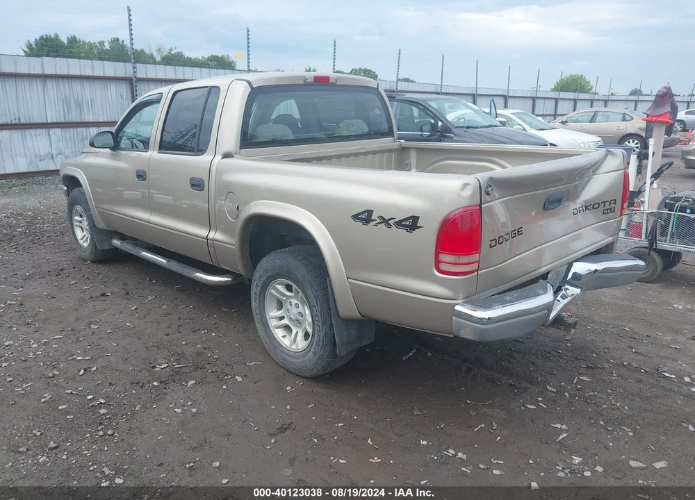 2004 DODGE DAKOTA SLT VIN: 1D7HG48N64S701731