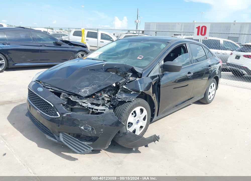 2018 FORD FOCUS S VIN: 1FADP3E21JL286651
