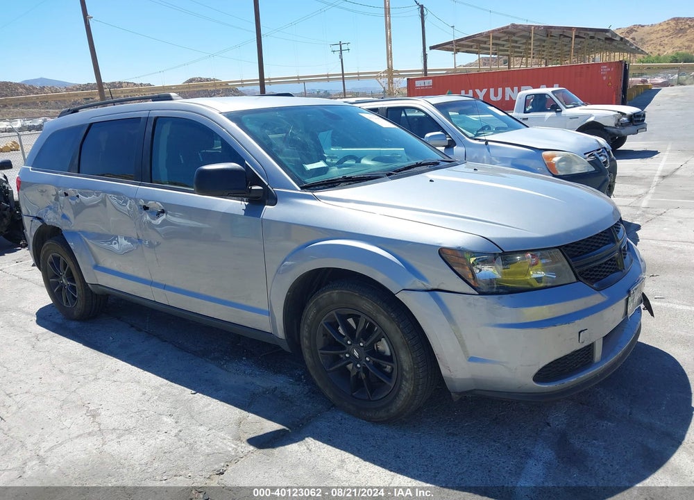 2020 DODGE JOURNEY SE VALUE VIN: 3C4PDCAB7LT273299