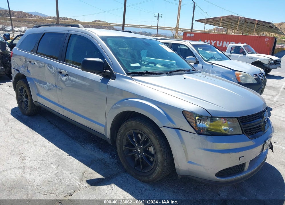 2020 DODGE JOURNEY SE VALUE VIN: 3C4PDCAB7LT273299