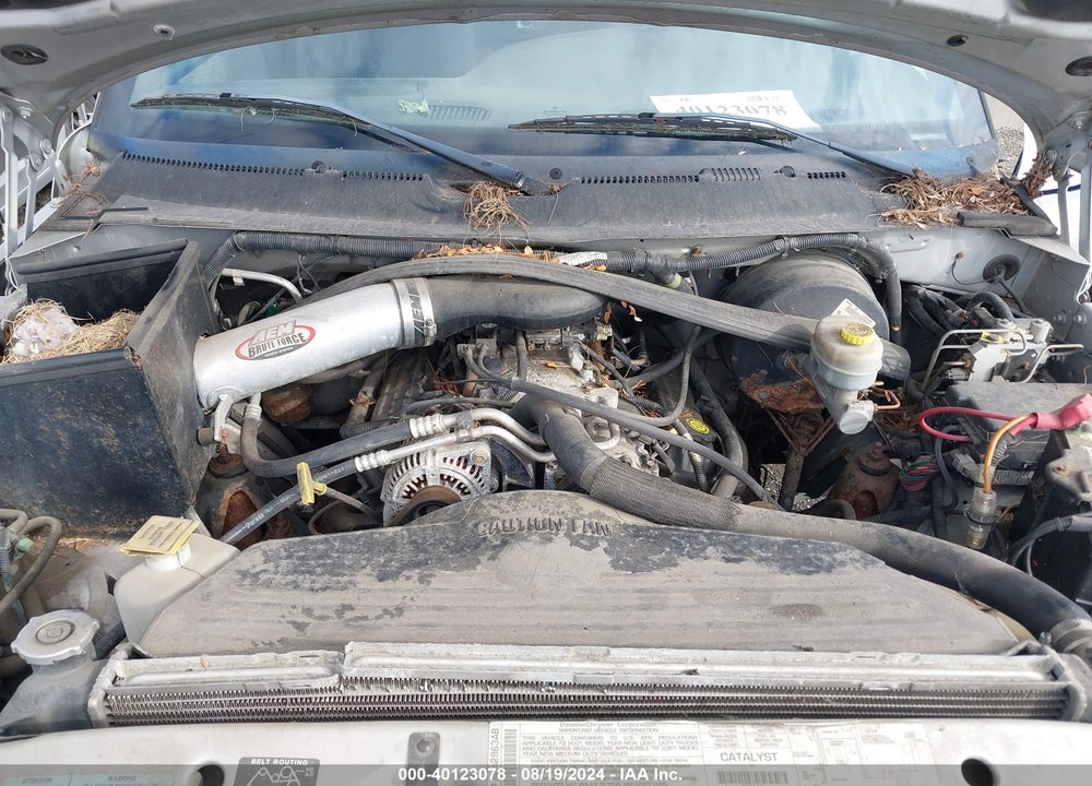 2001 DODGE RAM 1500 ST VIN: 1B7HF16ZX1S174855