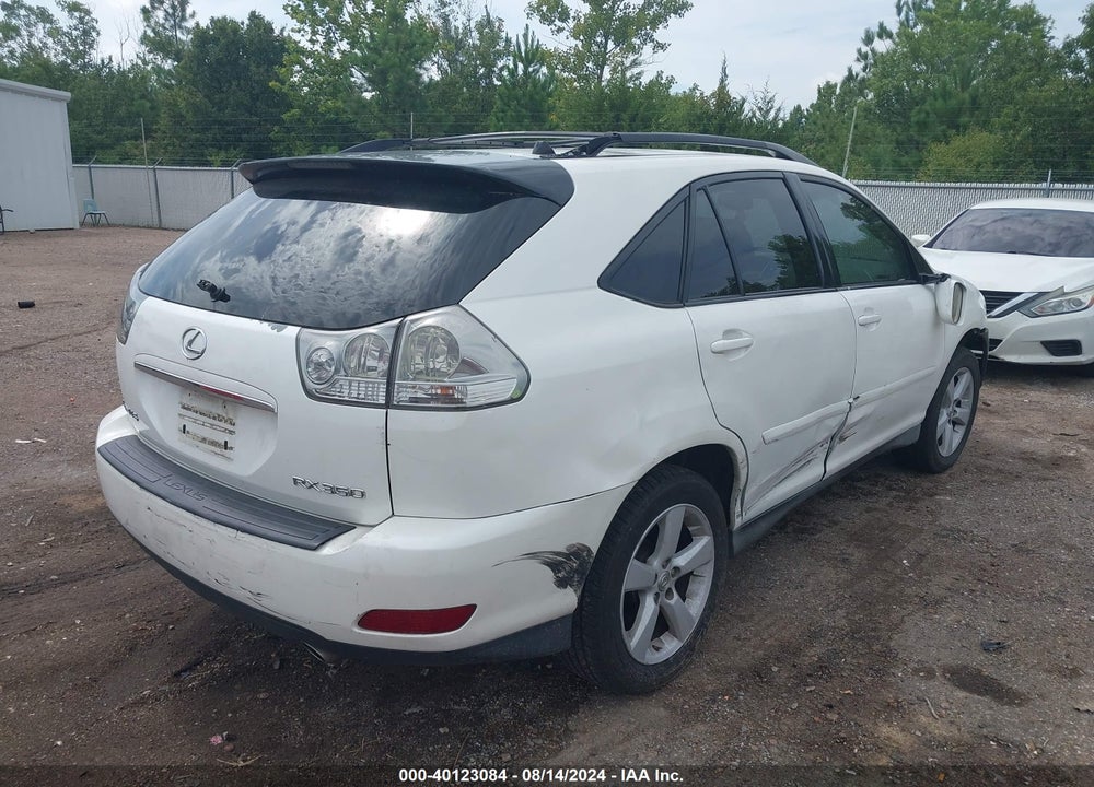 2007 LEXUS RX 350 VIN: 2T2GK31U47C011042