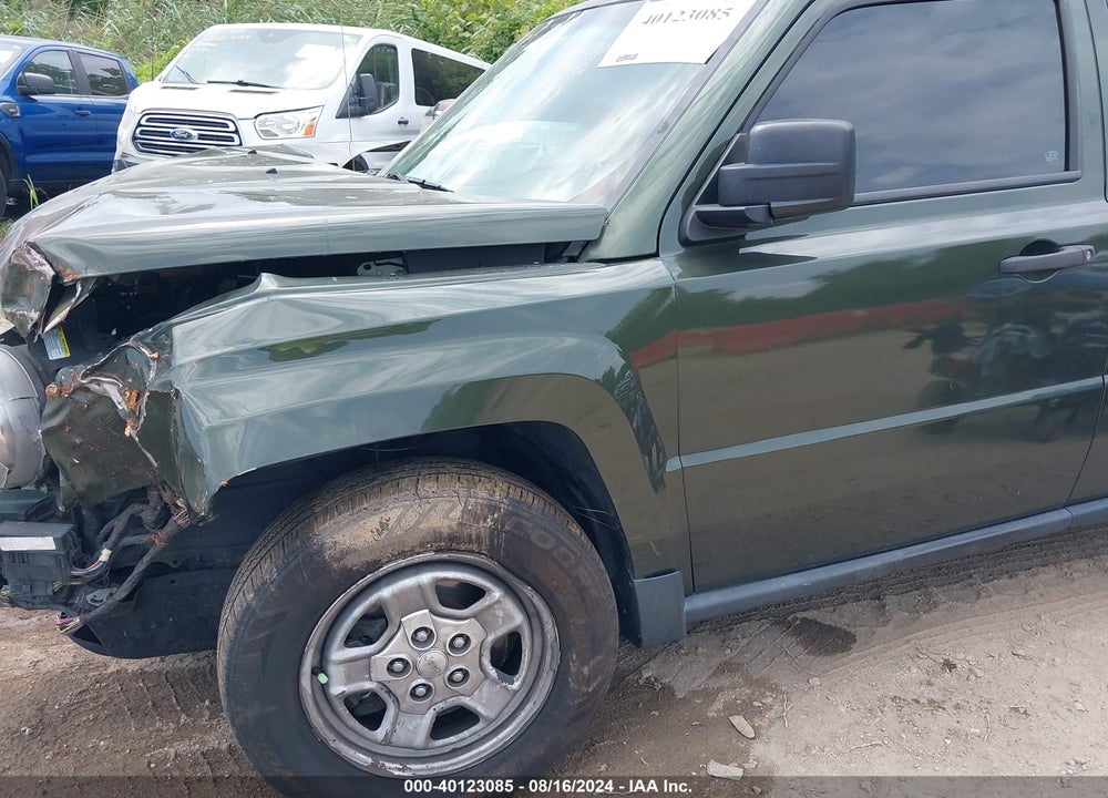 2009 JEEP PATRIOT SPORT VIN: 1J4FT28A19D123848