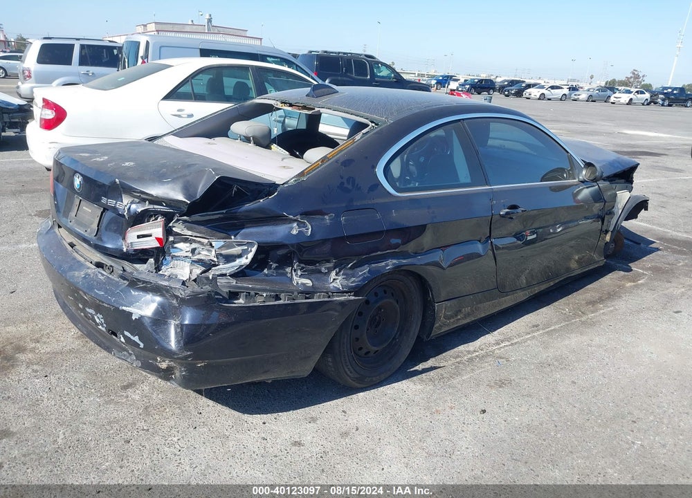 2007 BMW 328I VIN: WBAWV13587PK48911