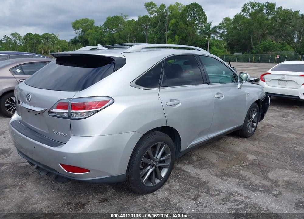 2013 LEXUS RX 350 F-SPORT VIN: 2T2BK1BA6DC218952