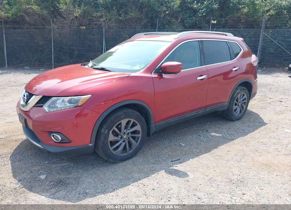 2016 NISSAN ROGUE SL VIN: 5N1AT2MV1GC843612