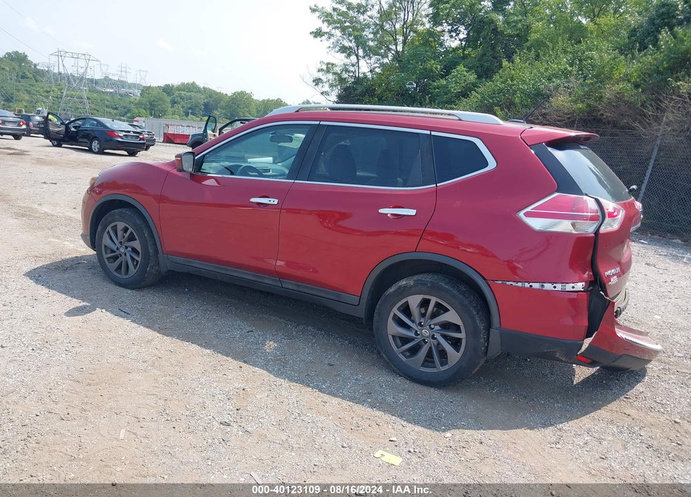 2016 NISSAN ROGUE SL VIN: 5N1AT2MV1GC843612